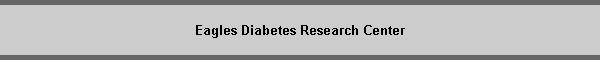 Eagles Diabetes Research Center